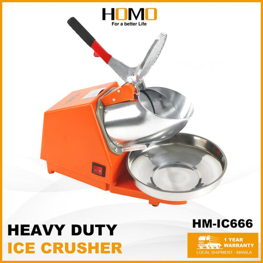 Homo Ice Crusher Surging Power (HM-IC666) - 220V/110V (50Hz-60Hz)