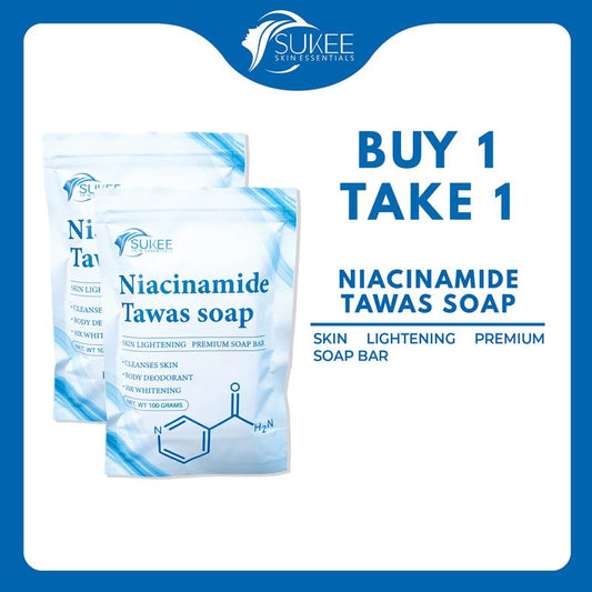SUKEE Niacinamide Tawas Soap Body Care Body Wash Cleanser Skin Care Skin Repair Cleansing FDA APPROVED