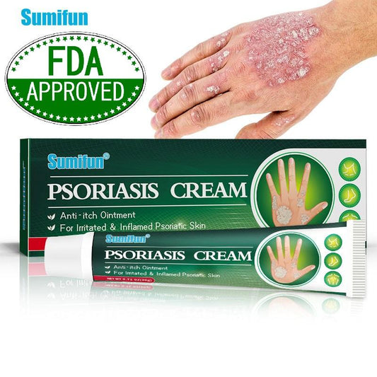 SUMIFUN Psoriasis Cream - Repairs Damaged Skin & Restores Moisture Balance - Moisturizer, Skincare [FDA APPROVED] Herbal